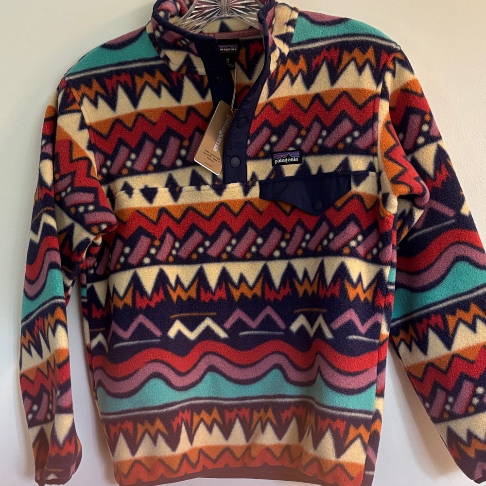 Patagonia Kid’s Vibrant Pattern Fleece